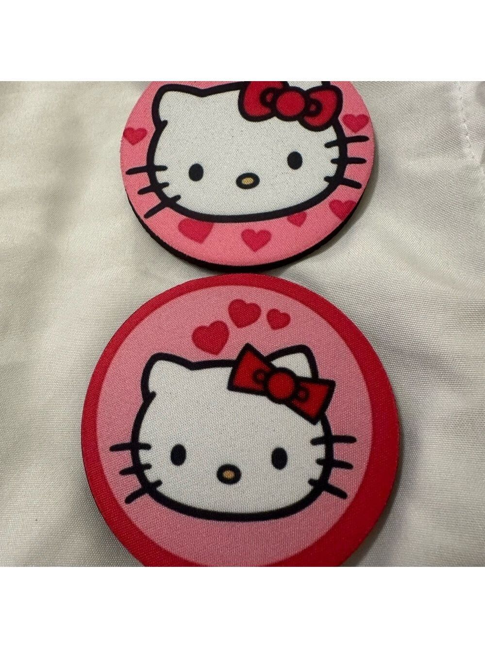 Hello Kitty Pink Coasters Set